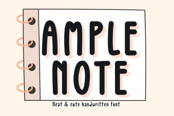 Amplenote: A Handwritten Font That Makes Your Campaigns Instantly Clear