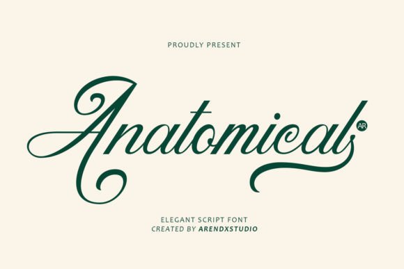 Anatomical: A Script Font That Breathes Elegance Into Editorial Design