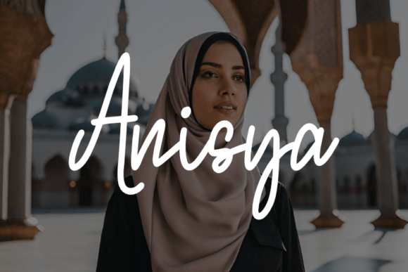 Anisya: A Premium Script Font That Elevates Your Brand
