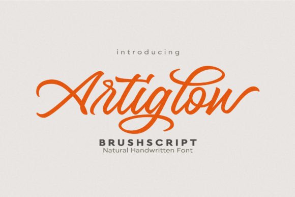 Artiglow: A Handwritten Typeface for Warm, Trustworthy Digital Experiences
