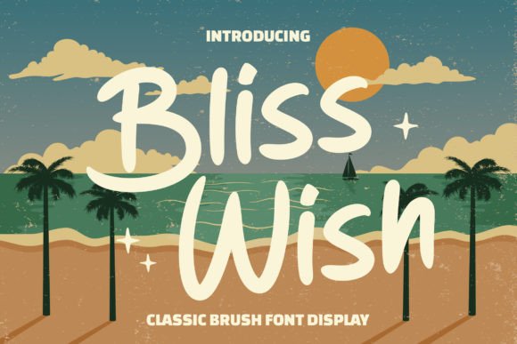 Bliss Wish: A Fresh Handwritten Font for Modern Web Design