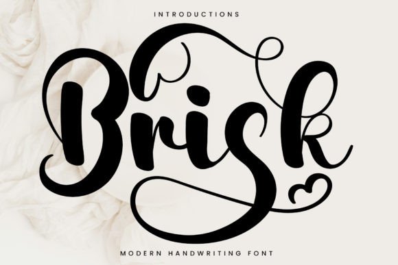 Brisk: A Delicate Handwritten Typeface for Scroll-Stopping Brand Content