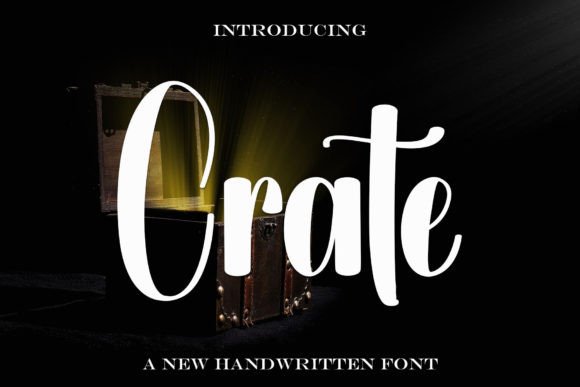 Crate: A Handwritten Font That Feels Like a Thoughtful Signature