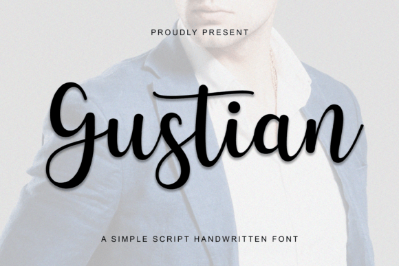 Gustian: A Script Font That Breathes Elegance Into Every Layout