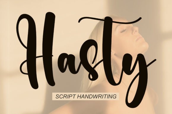 Hasty: A Fresh Handwritten Typeface for Creative Branding