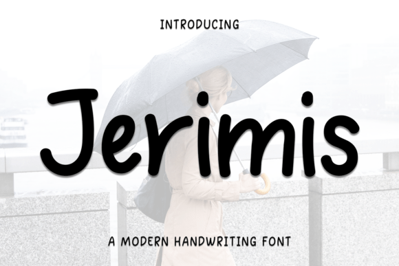 Jerimis: A Modern Handwritten Typeface for Editorial Charm