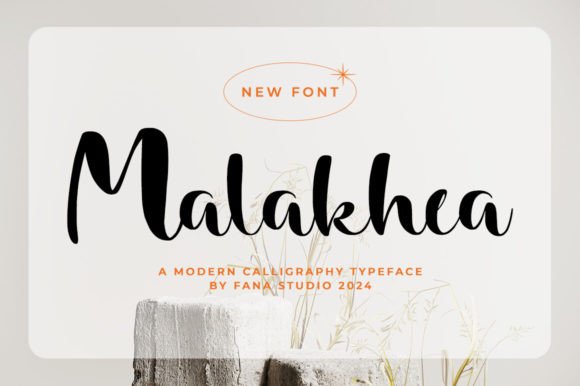 Malakhea: A Refined Script Font for Thoughtful Branding