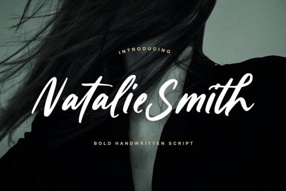 Natalie Smith: An Elegant Script Font for Editorial Design