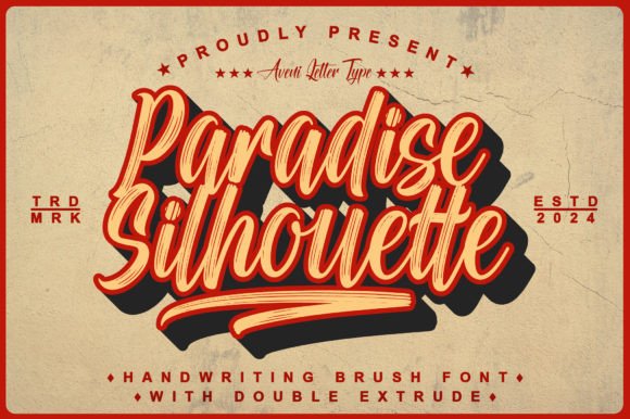 Paradise Silhouette: A Handwritten Font That Delivers Joy—Not Just Decoration