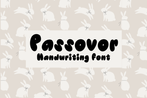 Passovor: A Handwritten Font That Feels Human, Not Hyped