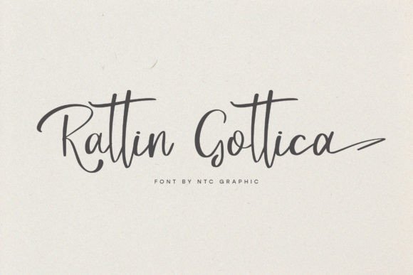 Rattin Gotica: A Thoughtful Script Font for Editorial Warmth