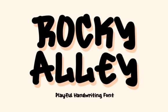 Rocky Alley: A Playful Script Typeface for Digital Branding