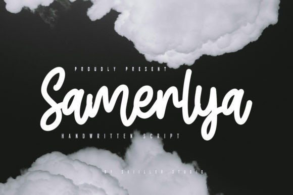 Samerlya Handwritten Script Font for Digital Design