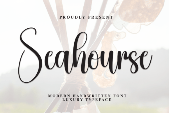 Seahourse: A Script Font That Earns Its Place