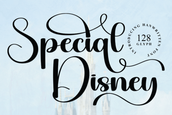 Special Disney: A Timeless Handwritten Font for Editorial Design