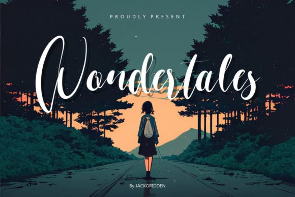 Wondertales: A Script Font That Captures Magic in Every Curve